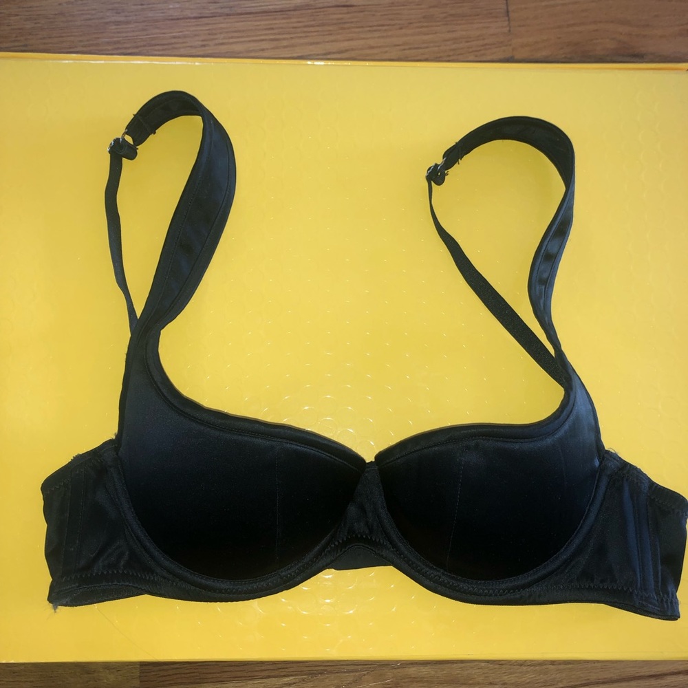 Agent Provocateur Push up satin bra in 32b